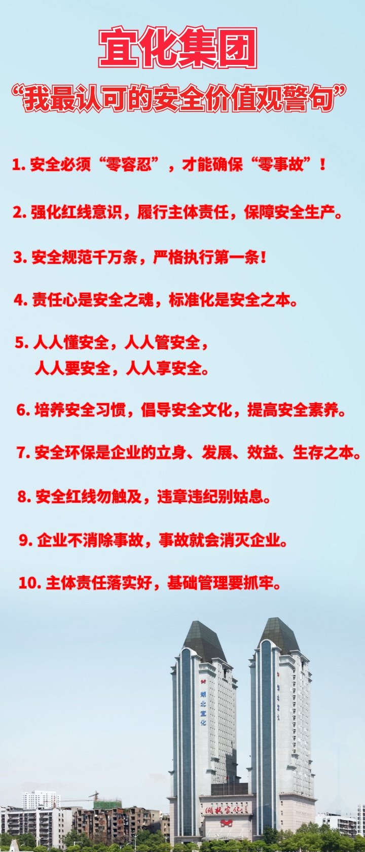 宜化集團(tuán)“我最認(rèn)可的安全價(jià)值觀警句”出爐！(圖1)