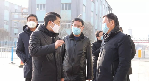西寧市委常委、大通縣委書記宋晨曦到青海宜化檢查疫情防控工作(圖1)