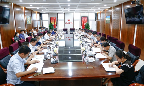 宜昌市國資委黨委書記、主任吳正新帶隊到宜化集團調研
